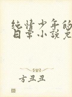 纯情少年的堕落日常小说免费阅读笔趣阁封面