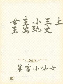 女主小三上位男主出轨文封面