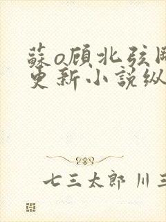 苏o顾北弦刚刚更新小说纵横小说封面