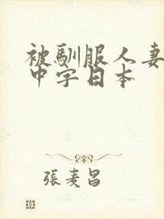 被驯服人妻hd中字日本