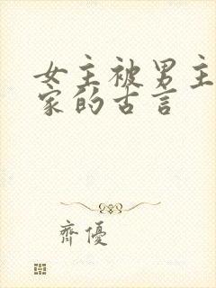 女主被男主买回家的古言