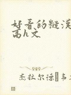 好看的糙汉小说高h文