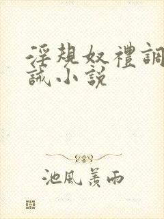 淫规奴礼调教训诫小说