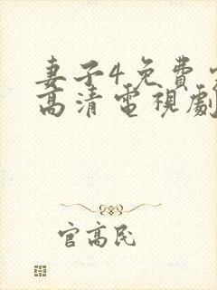 妻子4免费完整高清电视剧看