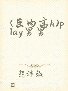 (巨肉高h)play男男