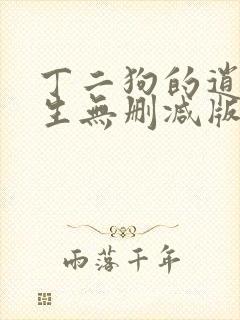 丁二狗的逍遥人生无删减版