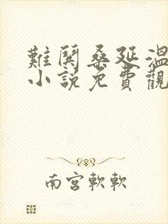 难哄桑延温以凡小说免费观看