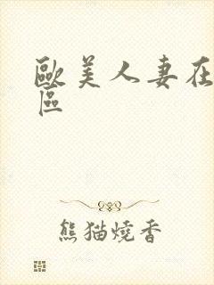 欧美人妻在线二区