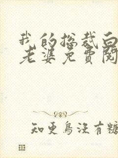 我的总裁白富美老婆免费阅读全文