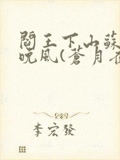 阎王下山苏文陆晚风(苍月夜)章节列表