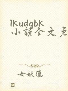 lkudgbk小说全文免费阅读笔趣阁无弹窗封面