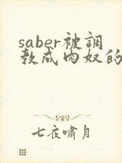 saber被调教成肉奴的最新章节