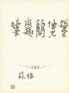 暗恋的他总在舔笔趣阁免费阅读全文封面