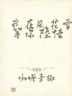 我在风花雪月里等你 陆佳