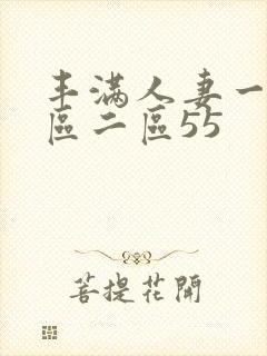 丰满人妻一区二区二区55封面