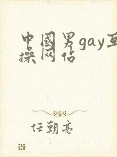 中国男gay互操网站封面