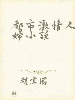 都市激情人妻少妇小说封面