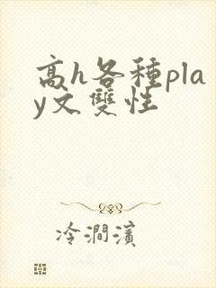 高h各种play文双性封面
