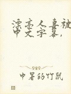 漂亮人妻被中出中文字幕,