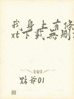 我身上有条龙txt下载无删减封面