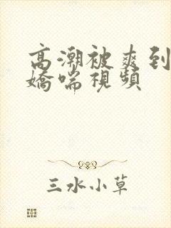 高潮被爽到呻吟娇喘视频