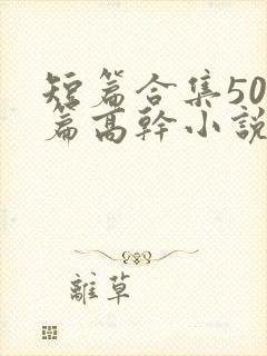短篇合集500篇高干小说最新章节