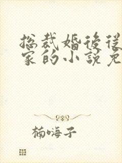 总裁婚后从不回家的小说免费阅读