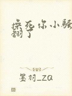 操死你小骚货爽翻了