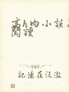 高h肉小说在线阅读