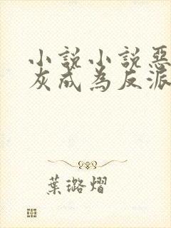 小说小说恶毒炮灰成为反派白月光