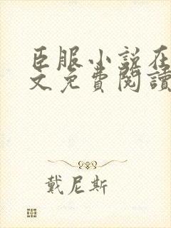 臣服小说在线全文免费阅读笔趣阁无弹窗