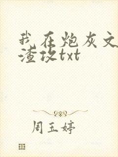 我在炮灰文里当渣攻txt