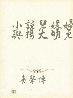 小说儿媳妇苏晴与杨大明免费阅读封面