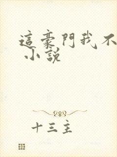 这豪门我不嫁了 小说