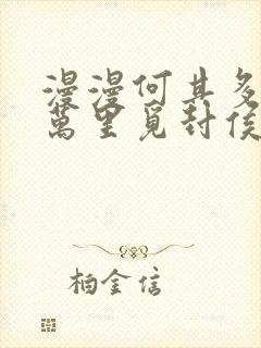 漫漫何其多当年万里觅封侯封面