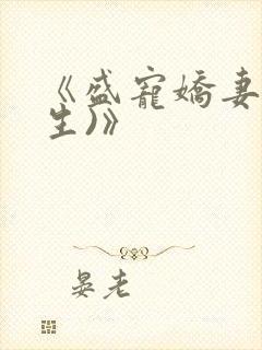 《盛宠娇妻(重生)》