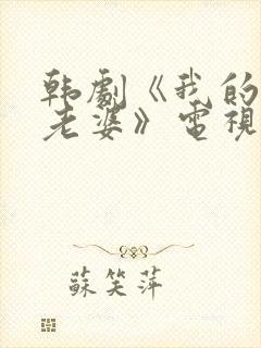 韩剧《我的邻居老婆》电视剧