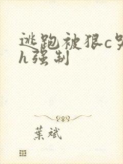 逃跑被狠c哭高h强制