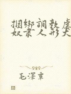 捆绑调教虐待性奴隶人形犬母狗小说