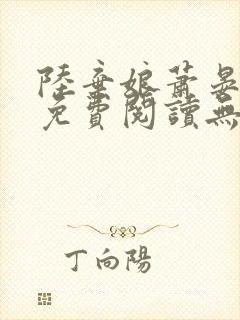 陆弃娘萧晏全文免费阅读无弹窗封面