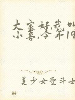 大家好,我叫林小喜,今年19岁小说