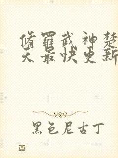 修罗武神楚枫今天最快更新章节