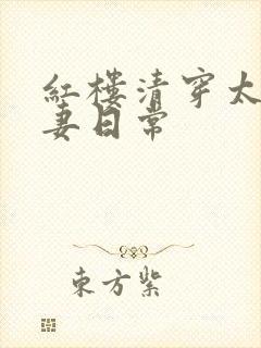 红楼清穿太子宠妻日常