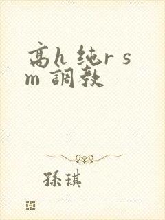 高h 纯r sm 调教