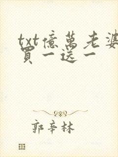 txt亿万老婆买一送一