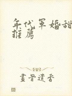 年代军婚甜宠文推荐
