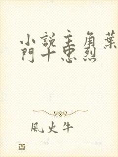 小说主角叶凡一门十忠烈封面