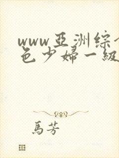 www亚洲综合色少妇一级av封面