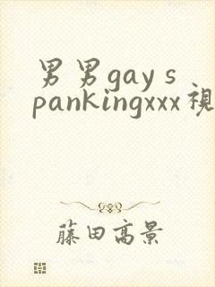 男男gay spankingxxx视频