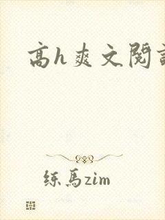 高h爽文阅读封面